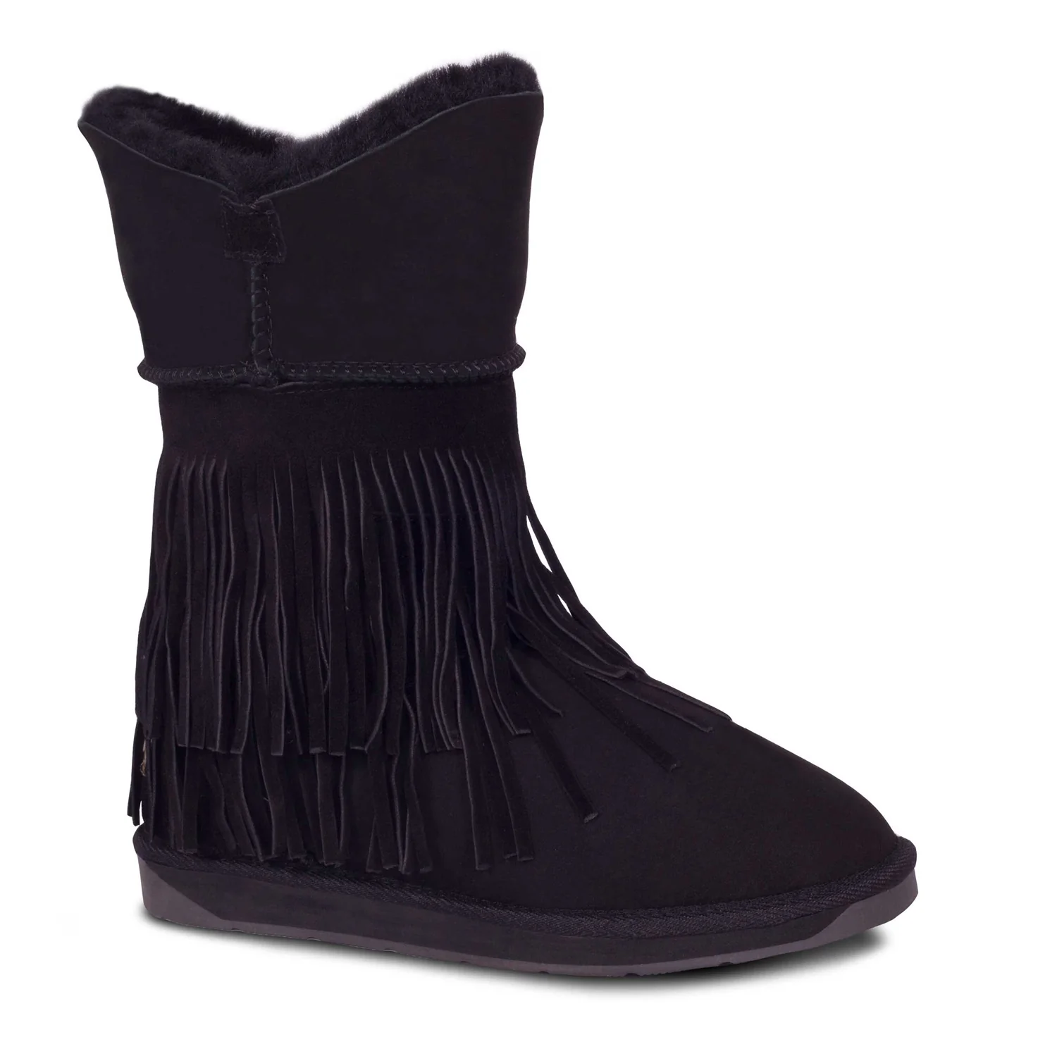 Women's Classic Fringed Sheepskin Boot - Image 11