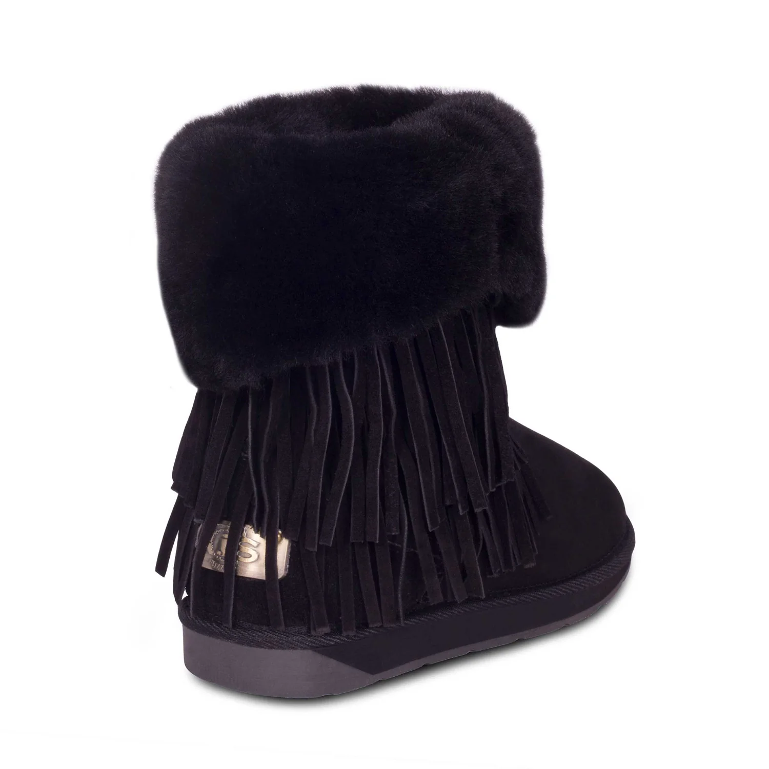 Women's Classic Fringed Sheepskin Boot - Image 17