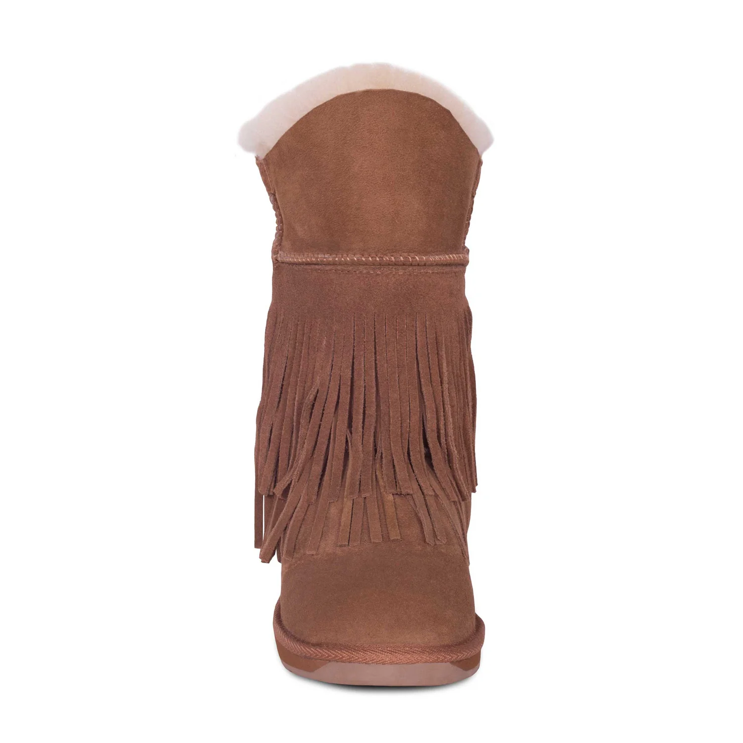 Women's Classic Fringed Sheepskin Boot - Image 4
