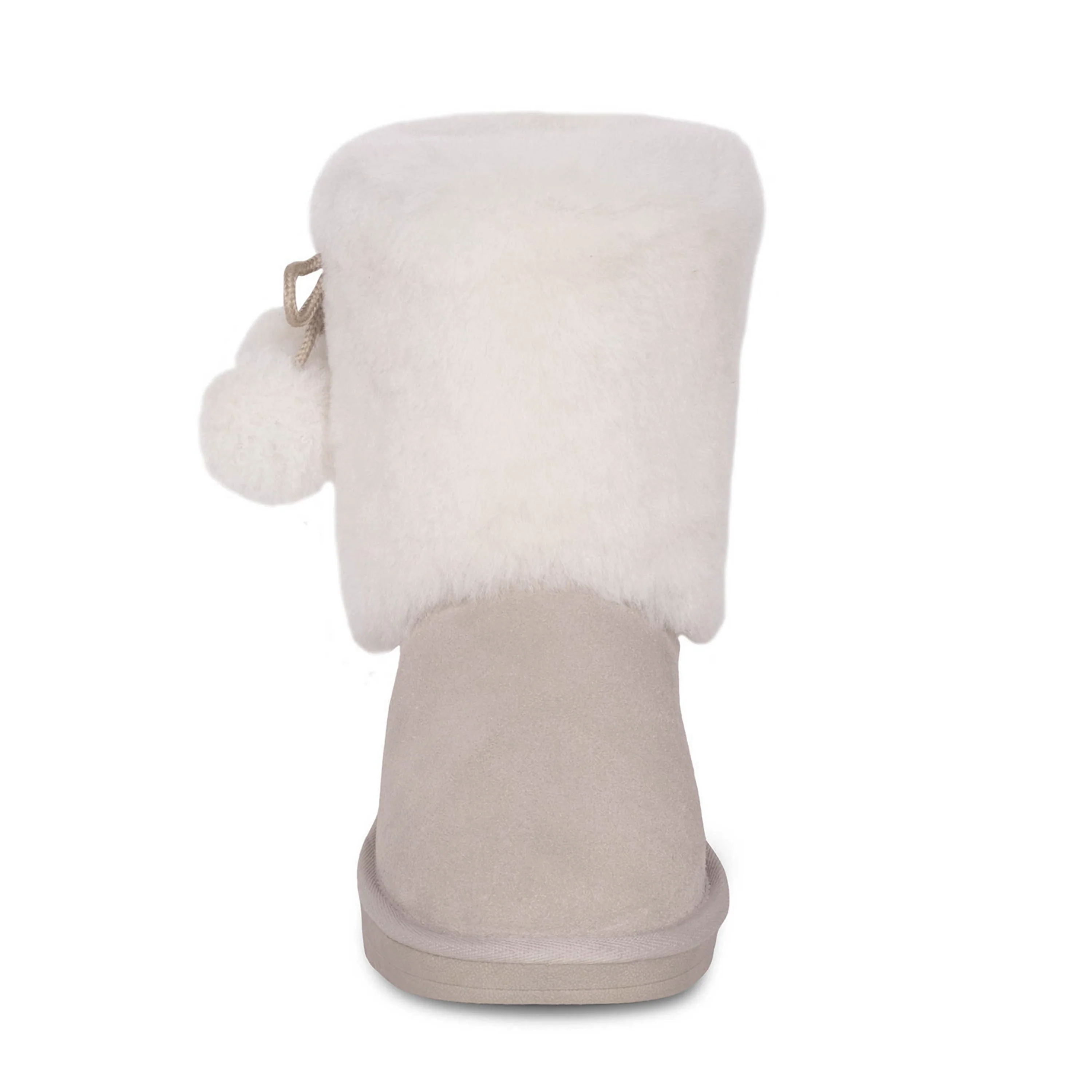 Women's Pom Pom Sheepskin Boots - Image 3
