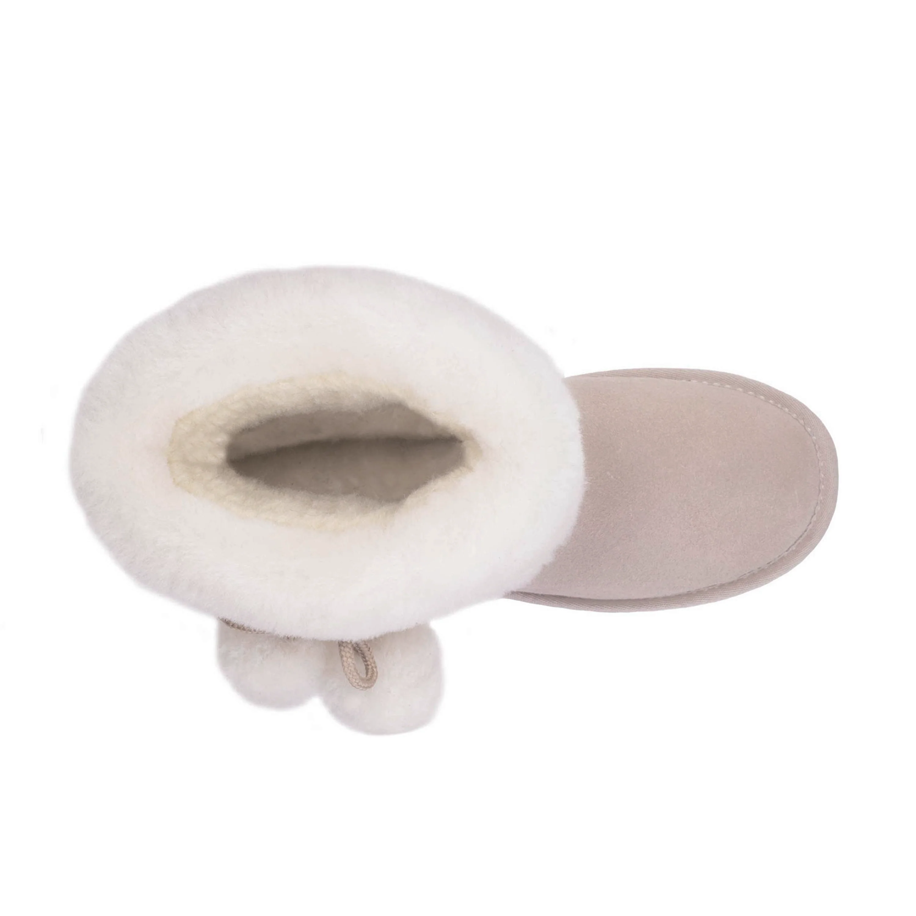 Women's Pom Pom Sheepskin Boots - Image 6