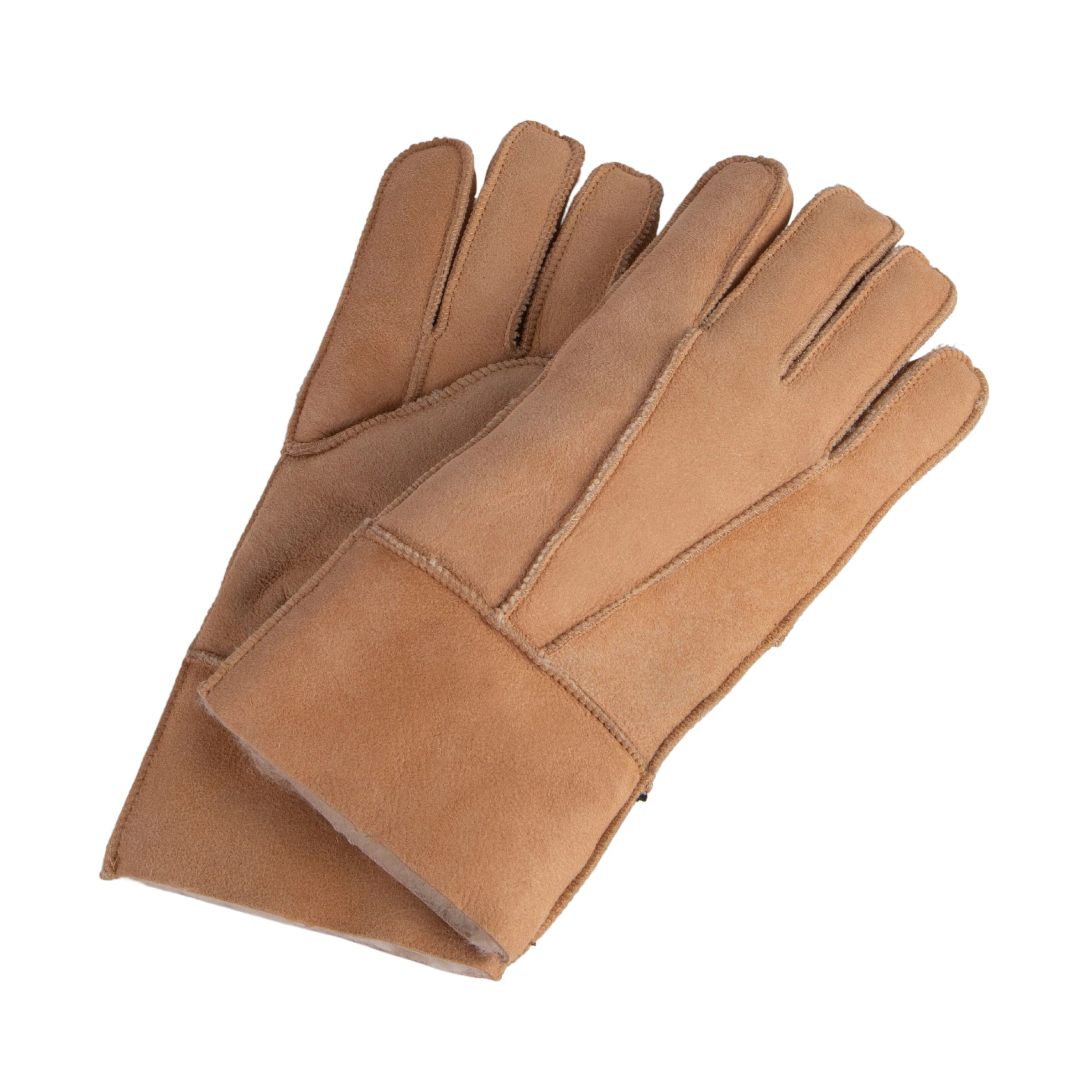 Shearling Sheepskin Gloves - Image 4