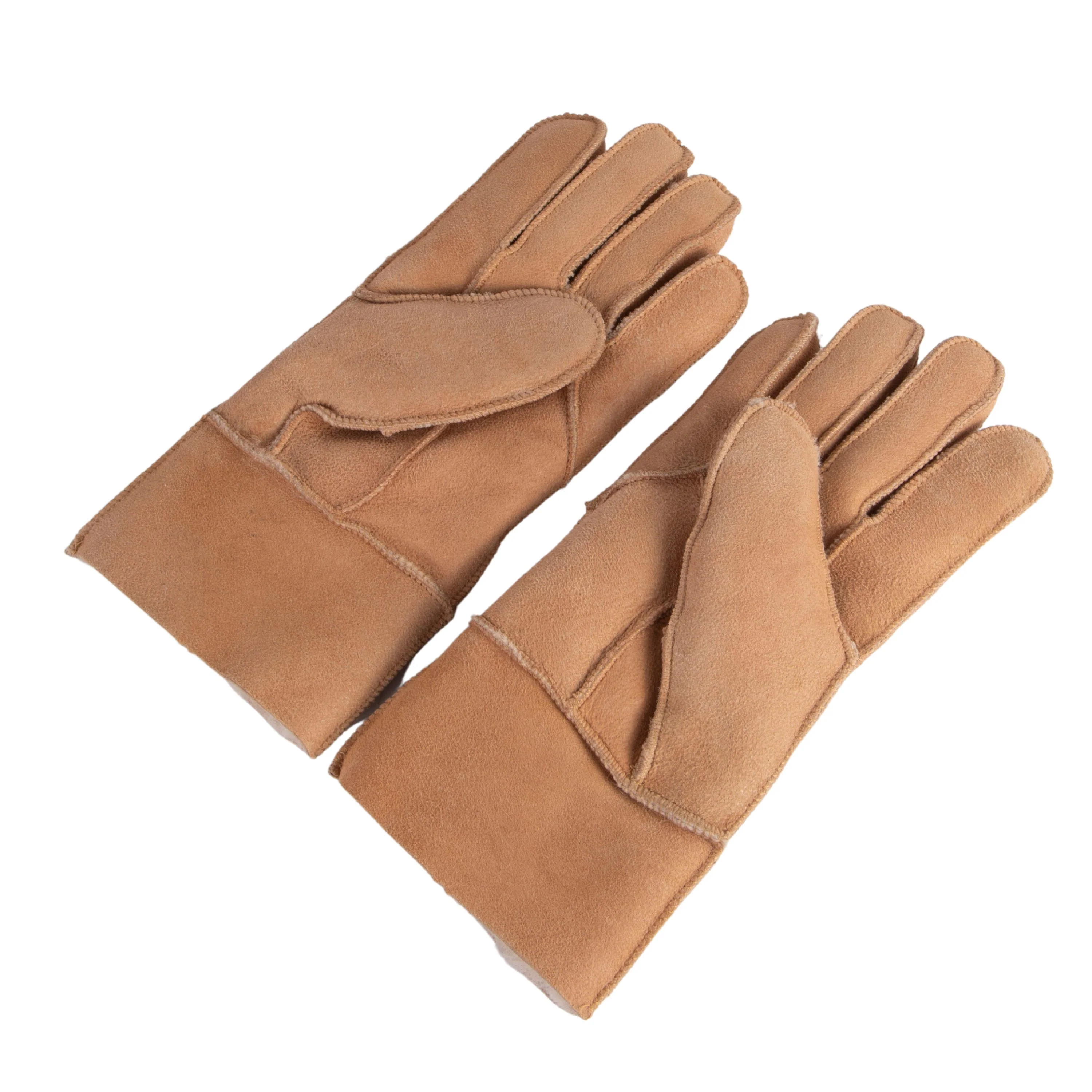 Shearling Sheepskin Gloves - Image 5