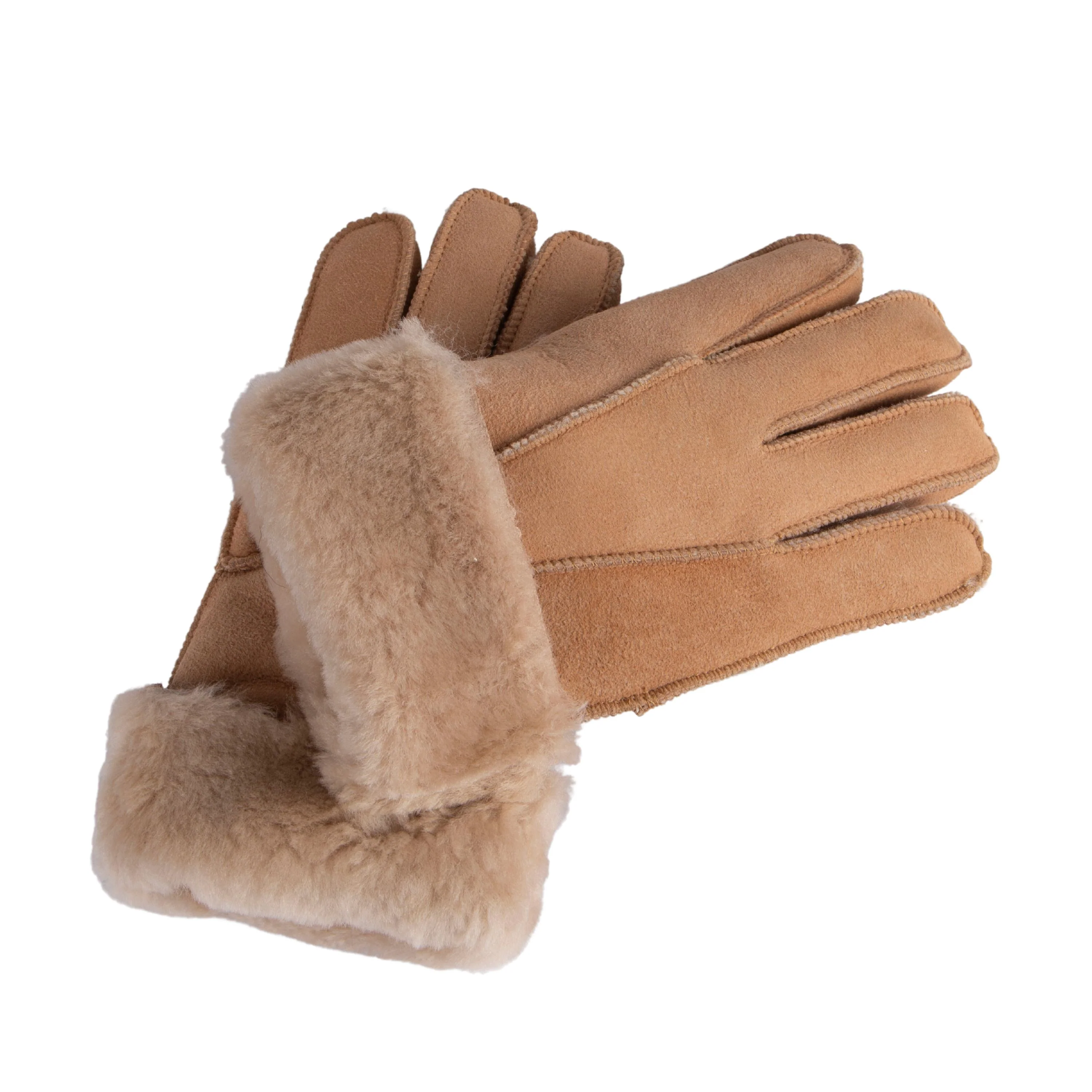 Shearling Sheepskin Gloves - Image 6